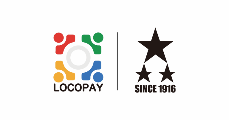 LOCOPAYと三星舎のロゴ